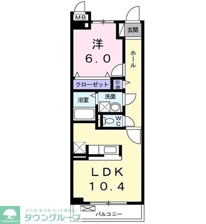 ロイヤル・レジデンス壱番館の物件間取画像